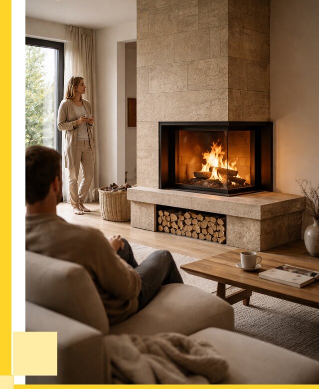 Угловые камины из кирпича установка в Чайковском от 151815 р. ЭриданЧкв