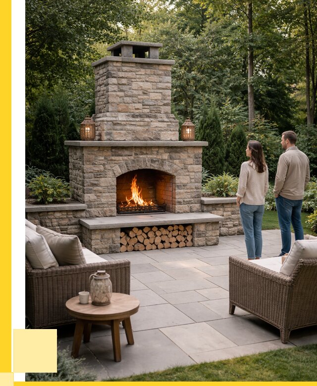 Уличные камины из кирпича в Чайковском от 151815 р. | ЭриданЧкв