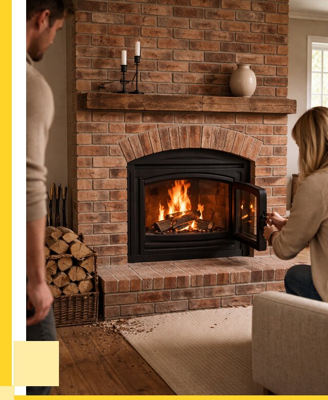 Кирпичные камины под ключ в Чайковском от 151815 р. | ЭриданЧкв