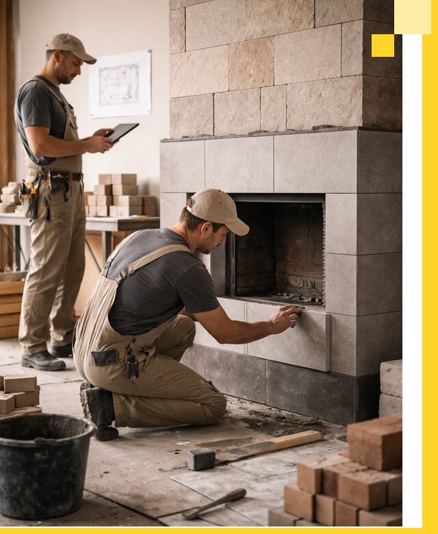 Индивидуальные проекты каминов и каминных систем в Чайковском