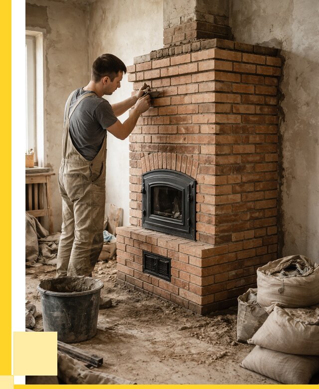 Строительство печей в Чайковском от 65787 р. под ключ, ЭриданЧкв