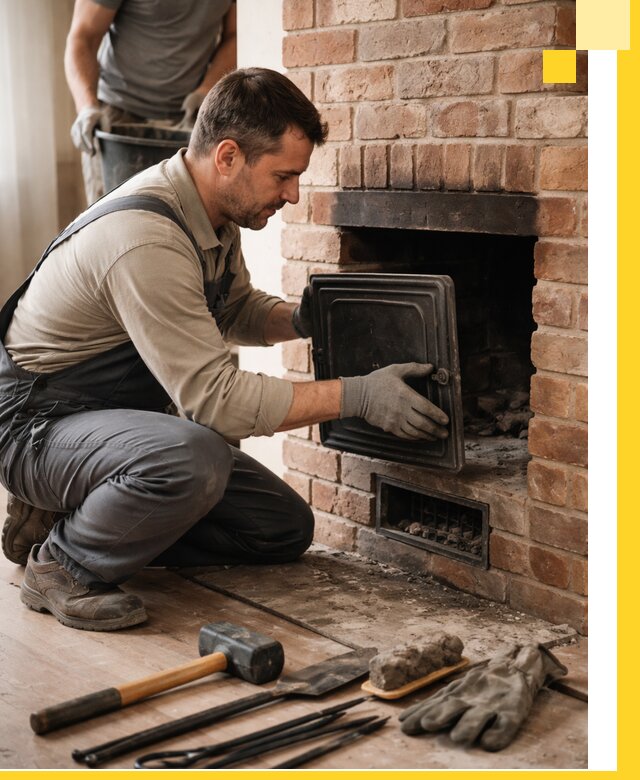 Ремонт печей в Чайковском с гарантией качества и безопасности