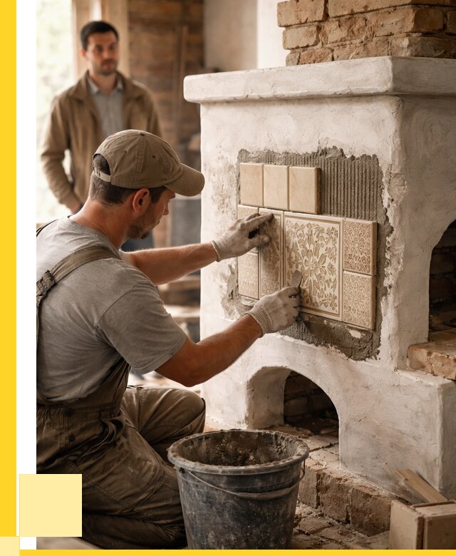 Отделка печей и банных печей в Чайковском от 35424 р. | ЭриданЧкв