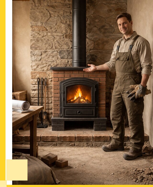 Печи отопительные из кирпича в Чайковском от 80968 р., ЭриданЧкв