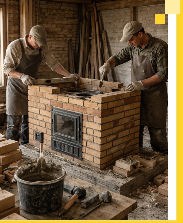 Изготовление и установка варочных печей под ключ в Чайковском