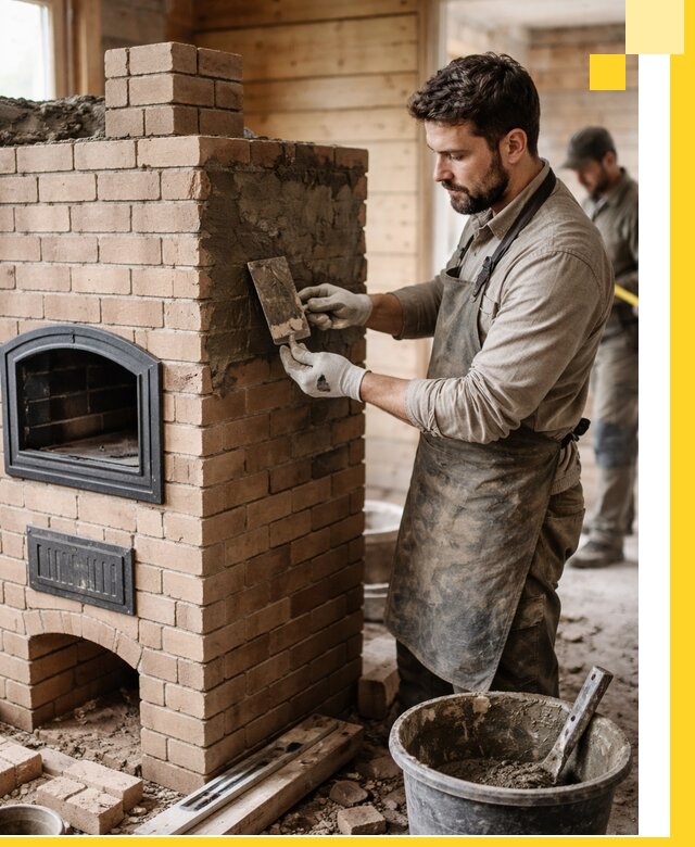 Изготовление и установка печей-шведок под ключ в Чайковском