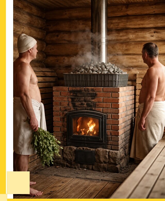 Печи для парной в Чайковском под ключ от 65787 р. - ЭриданЧкв