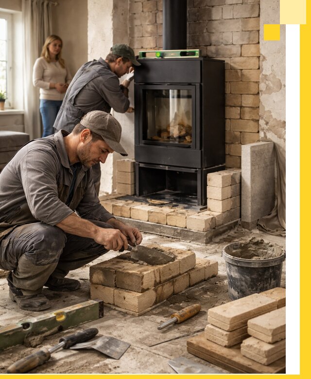 Печи и камины под ключ: проект, установка в Чайковском