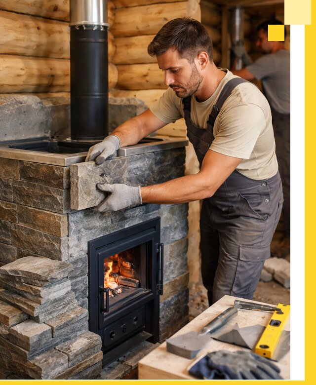 Печи для бани под ключ в Чайковском: изготовление и монтаж