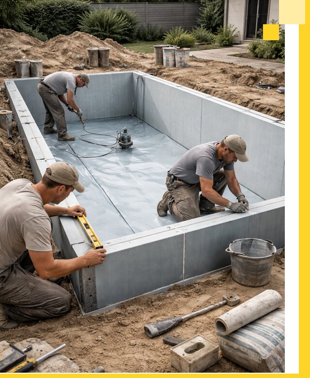 Профессиональный монтаж бассейнов под ключ в Чайковском с гарантией