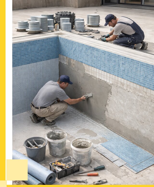 Ремонт и обслуживание бассейнов в Чайковском от 25303 р. | ЭриданЧкв