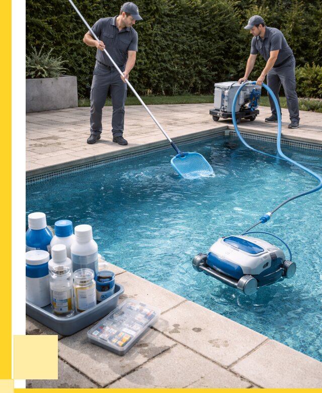 Чистка бассейнов в Чайковском роботами, от 4554 р. | ЭриданЧкв