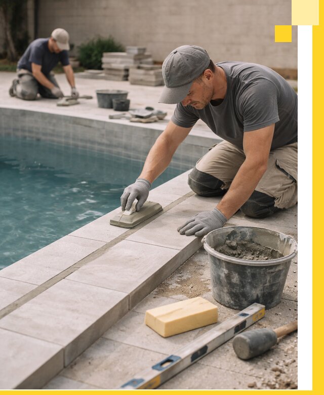 Отделка бассейнов в Чайковском: декоративная отделка и гидроизоляция