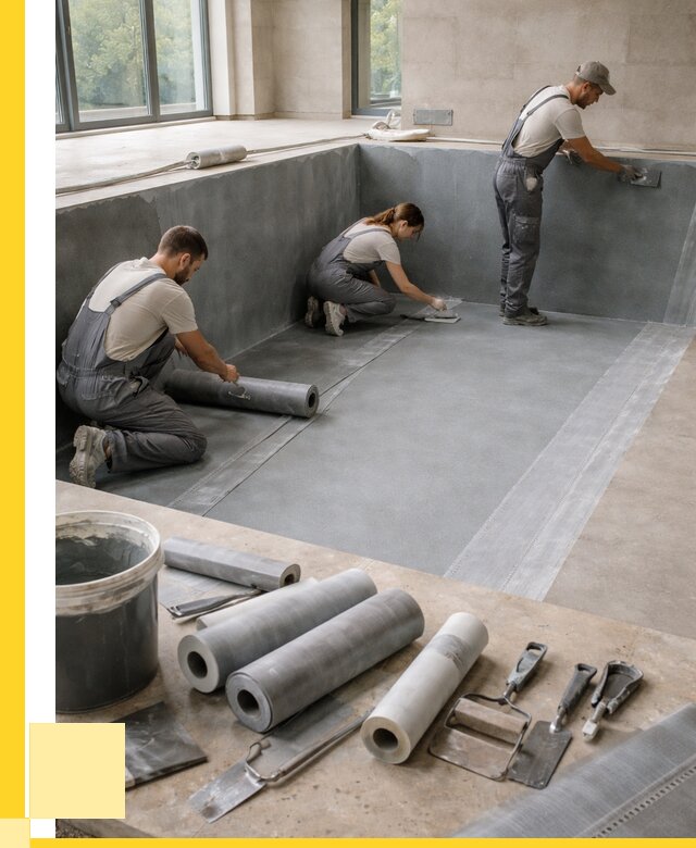 Гидроизоляция бассейнов в Чайковском от 2024 р., ЭриданЧкв