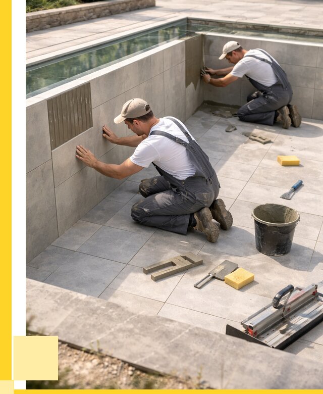 Облицовка бассейнов в Чайковском от 4554 р. под ключ | ЭриданЧкв