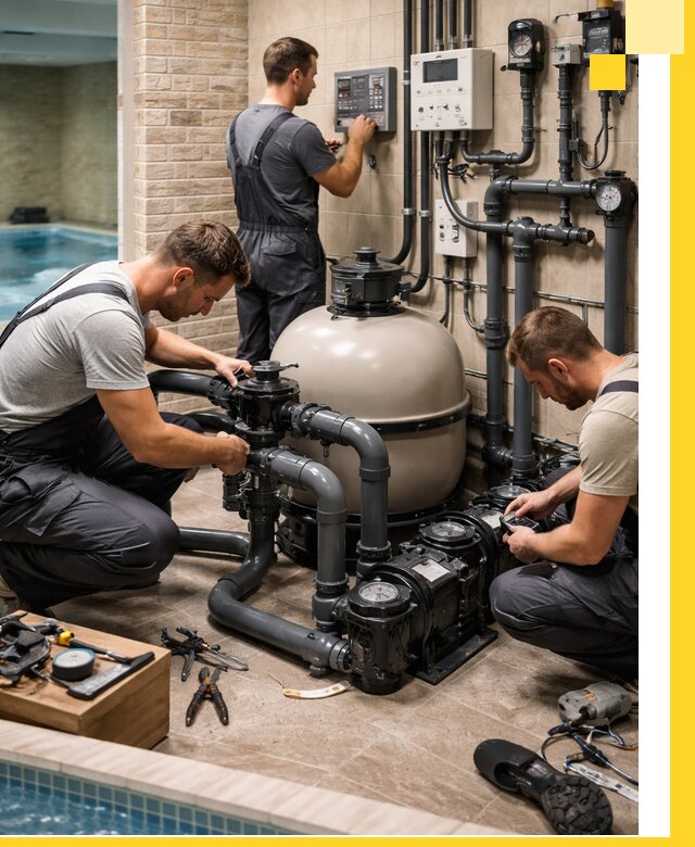 Комплексное оборудование для бассейнов под ключ в Чайковском