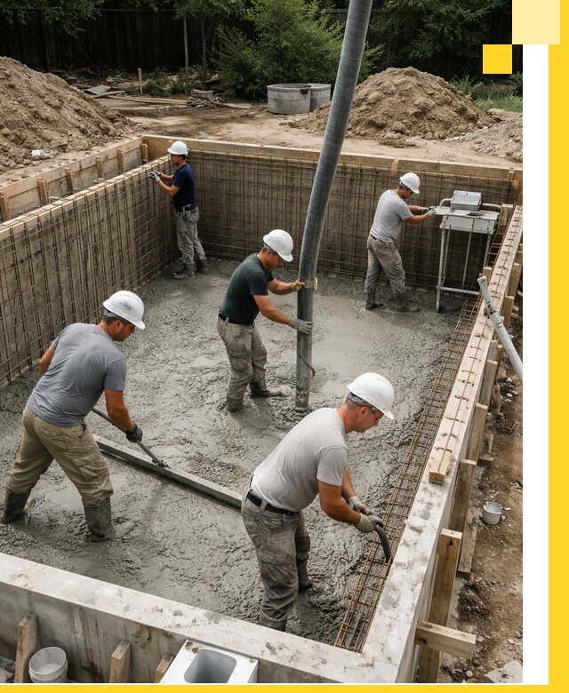 Строительство бетонных бассейнов под ключ в Чайковском