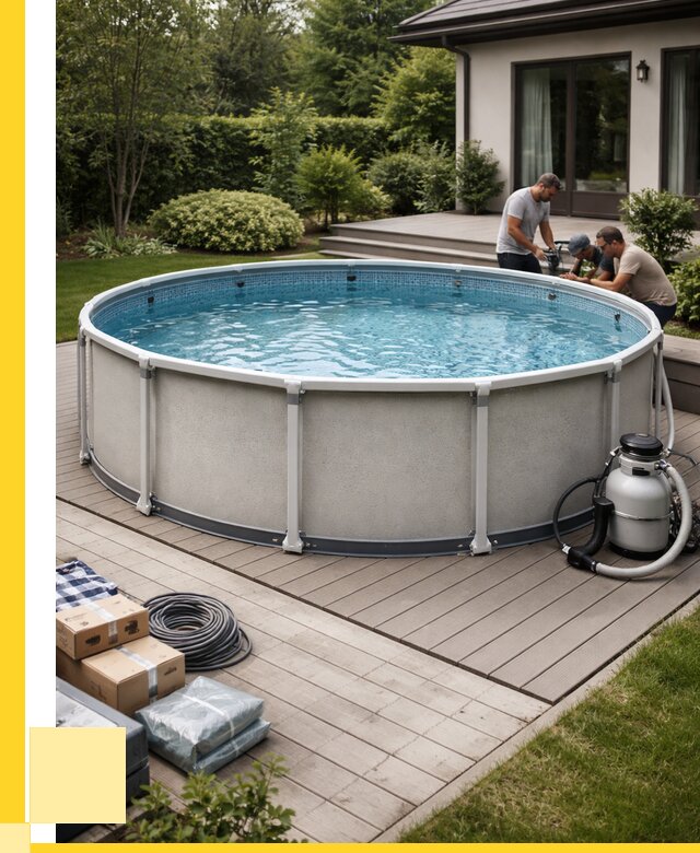 Купить каркасные бассейны в Чайковском от 45545 р. | ЭриданЧкв