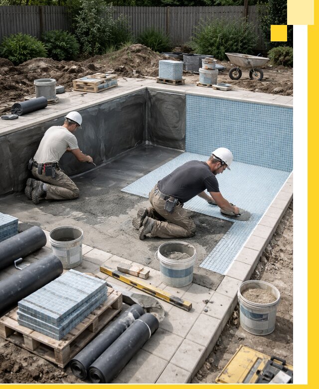 Проектирование и строительство стационарных бассейнов в Чайковском