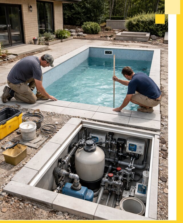 Строительство качественных домашних бассейнов под ключ в Чайковском