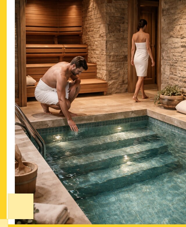 Сауна с бассейном под ключ в Чайковском от 121452 р., ЭриданЧкв