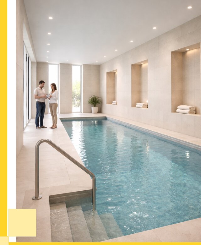 Бассейны в помещении под ключ в Чайковском от 1518150 р. | ЭриданЧкв