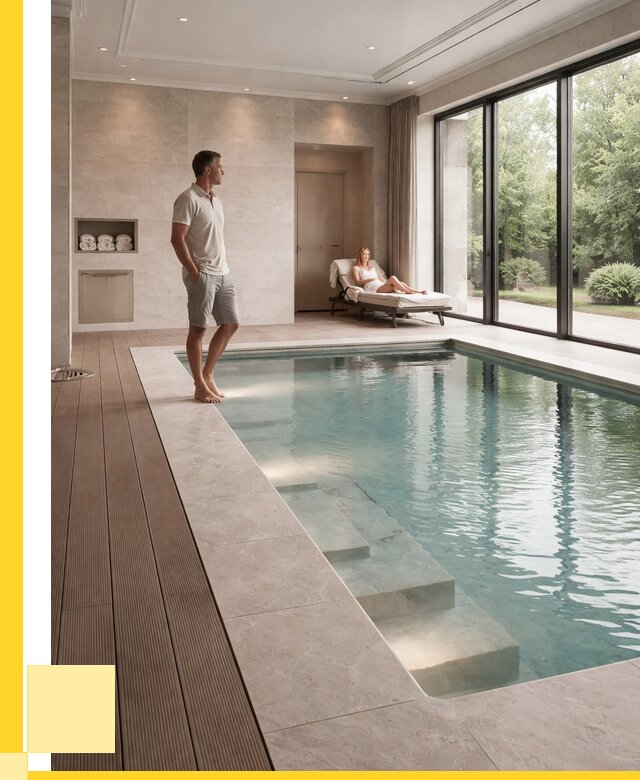 Бассейны в коттедже под ключ в Чайковском от 1214520 р. | ЭриданЧкв