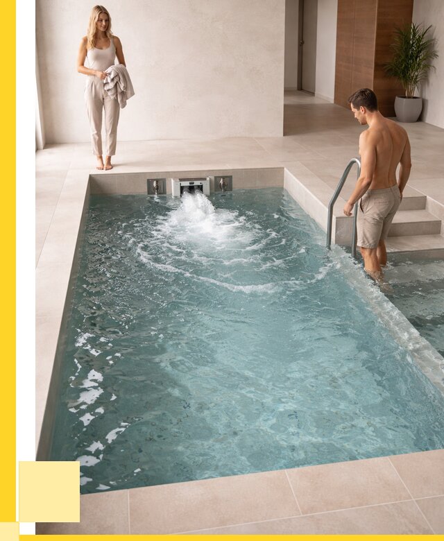 Бассейн с противотоком в Чайковском от 253025 р. | ЭриданЧкв