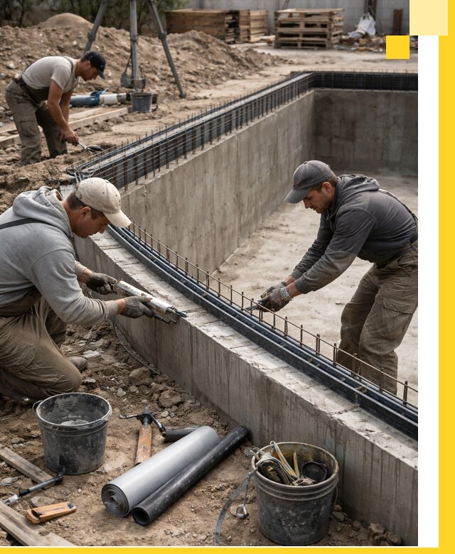 Качественный монтаж чаши бассейна в Чайковском под ключ с гарантией