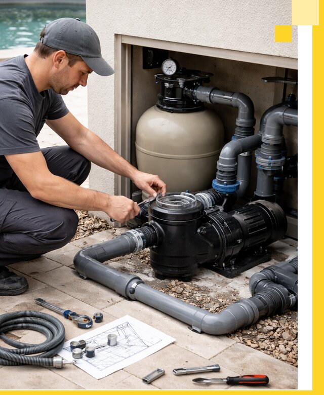 Поставка, монтаж и сервис насосов для бассейнов в Чайковском