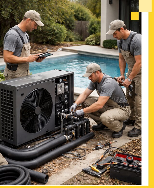 Проектирование и установка тепловых насосов для бассейнов в Чайковском