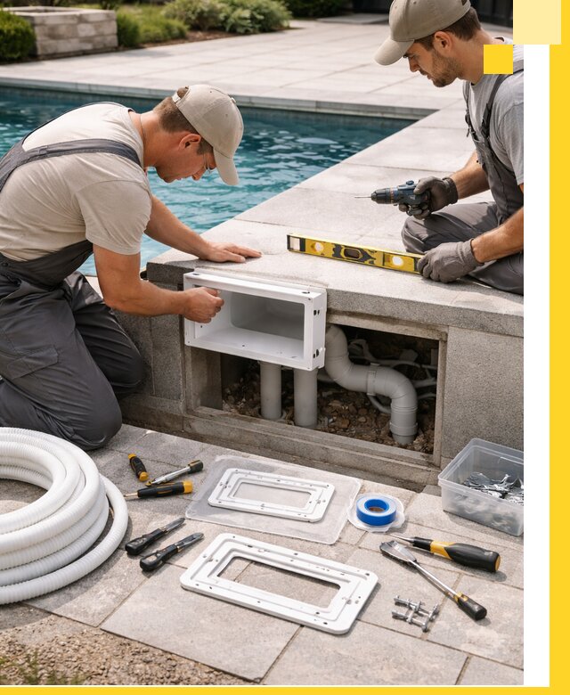 Поставка и установка скиммеров для бассейнов в Чайковском