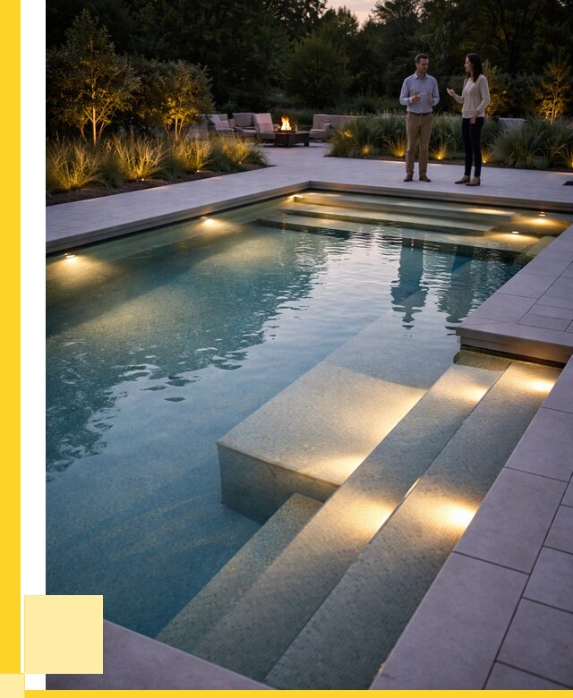 Освещение бассейнов в Чайковском под ключ от 25303 р. | ЭриданЧкв