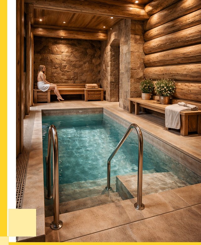 Аренда бани с бассейном в Чайковском от 1518150 р. | ЭриданЧкв