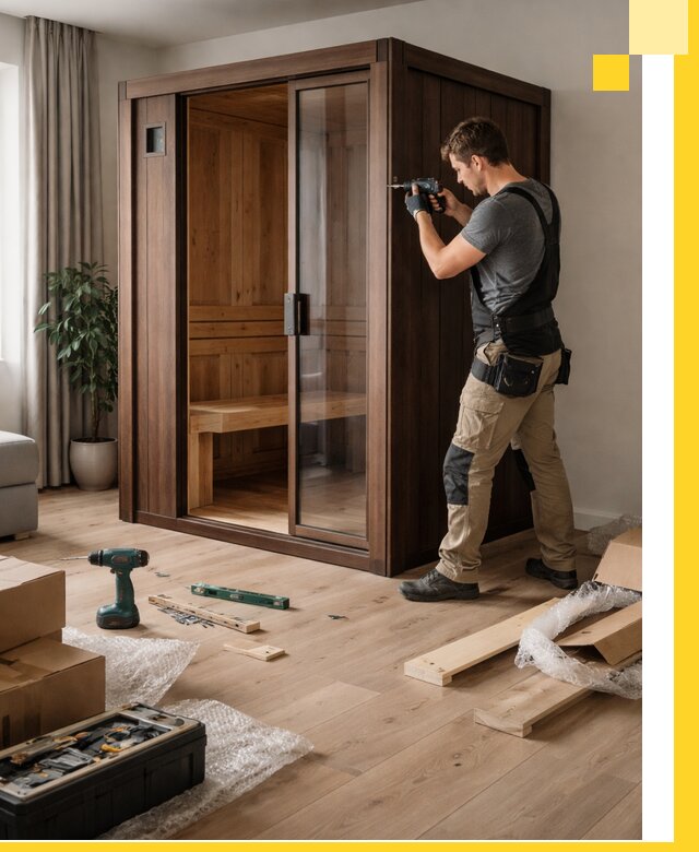 Установка и производство мини саун под ключ в Чайковском