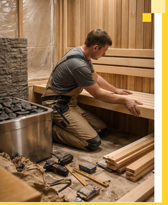 Сауны для дома под ключ с проектированием и монтажом в Чайковском