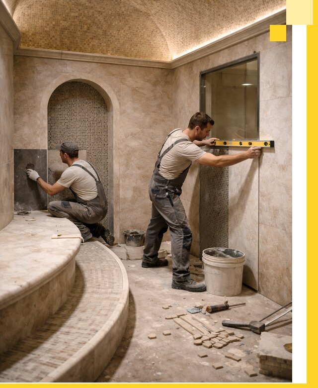 Проектирование и строительство саун с хамамом под ключ в Чайковском