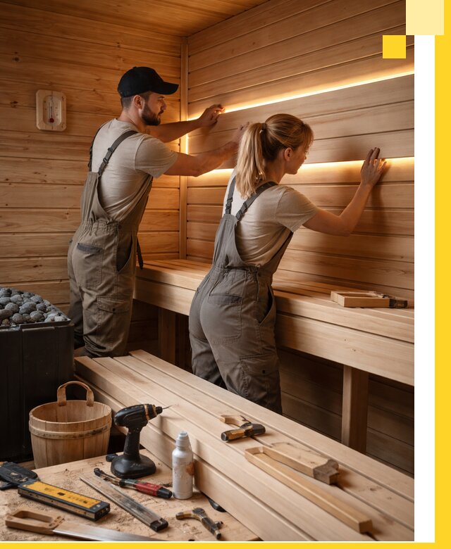 Дизайн саун и бань под ключ с индивидуальным проектом в Чайковском