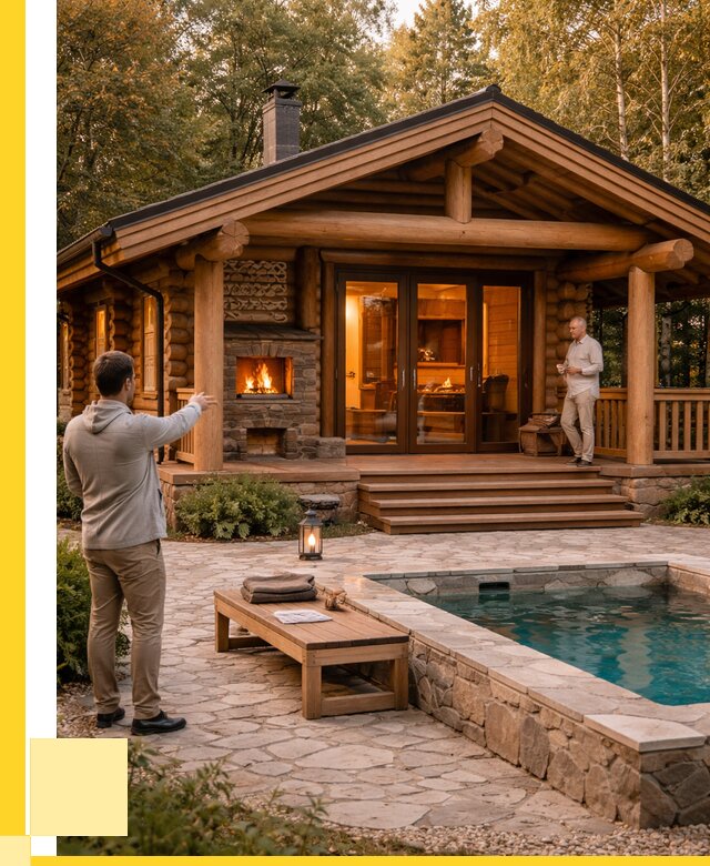 Проекты бань и хамам в Чайковском от 25303 р. | ЭриданЧкв