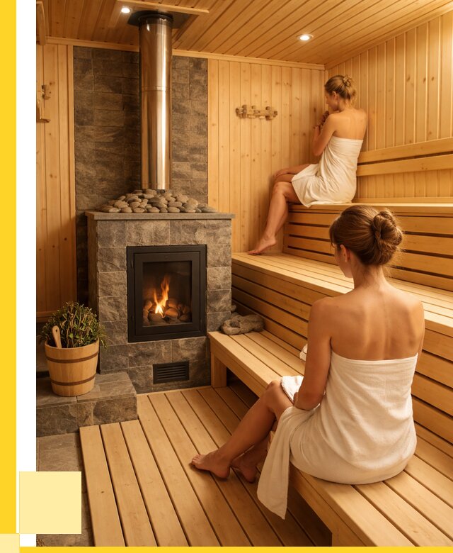 Отделка бани внутри в Чайковском от 2024 р. цена | ЭриданЧкв