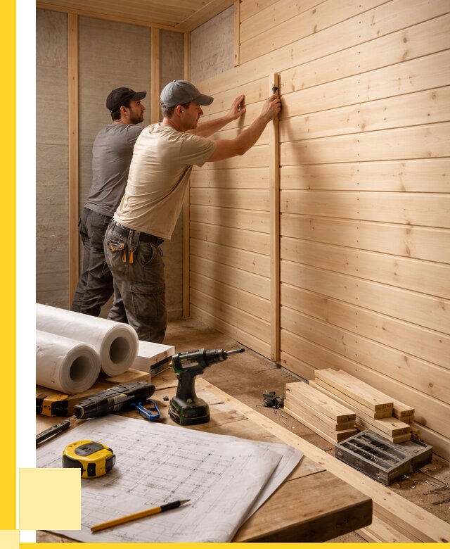 Обшивка бани вагонкой в Чайковском от 1215 р., ЭриданЧкв