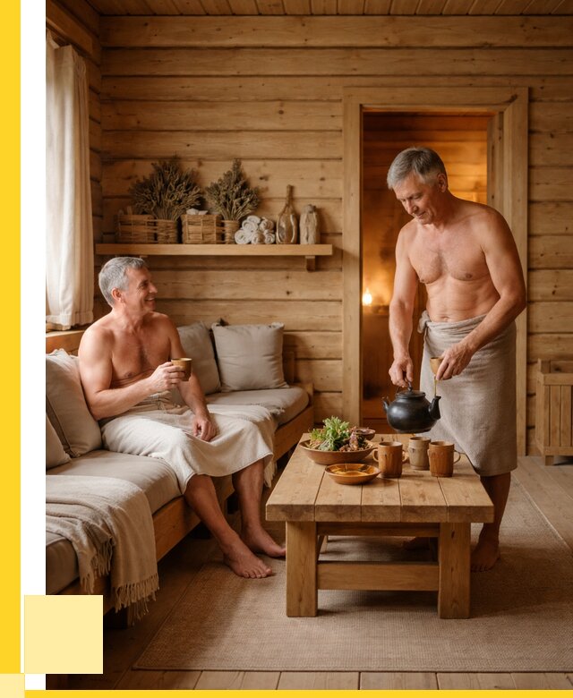 Бани с комнатой отдыха под ключ в Чайковском от 455445 р. | ЭриданЧкв