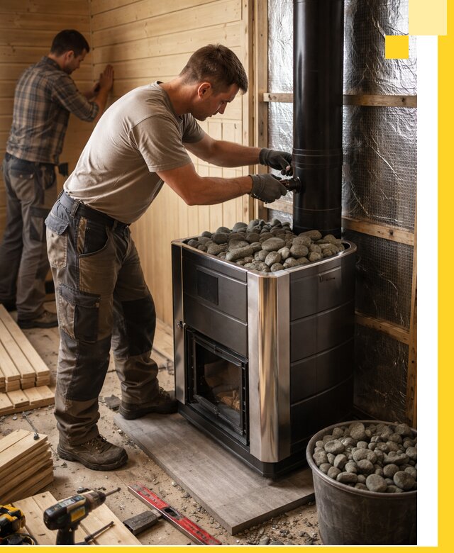 Проектирование и строительство парилок для бани в Чайковском под ключ