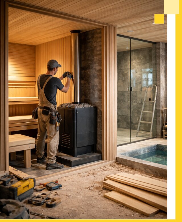 Полное строительство банных комплексов под ключ в Чайковском