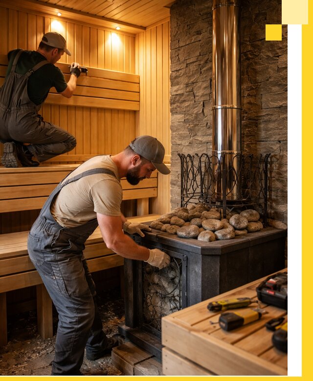 Комплексный дизайн бань, саун и зон отдыха в Чайковском