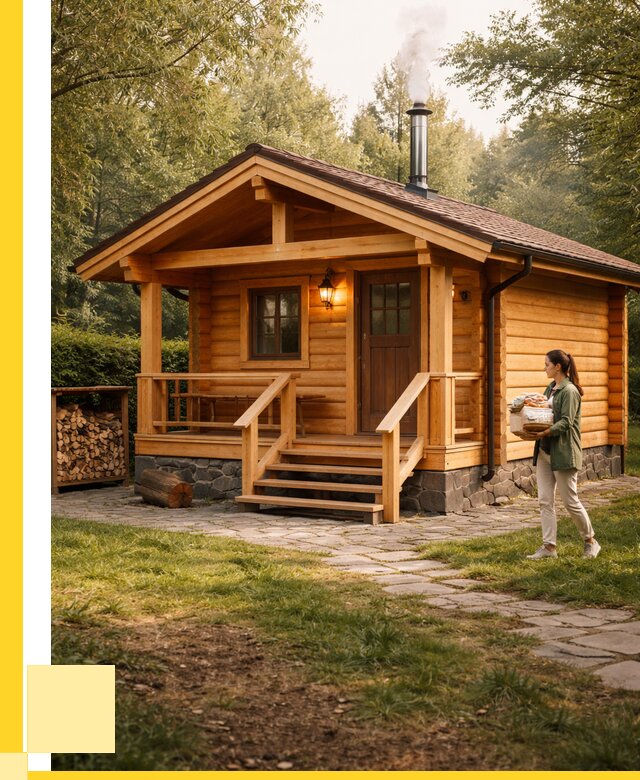 Купить баню под ключ в Чайковском от 657865 р. | ЭриданЧкв