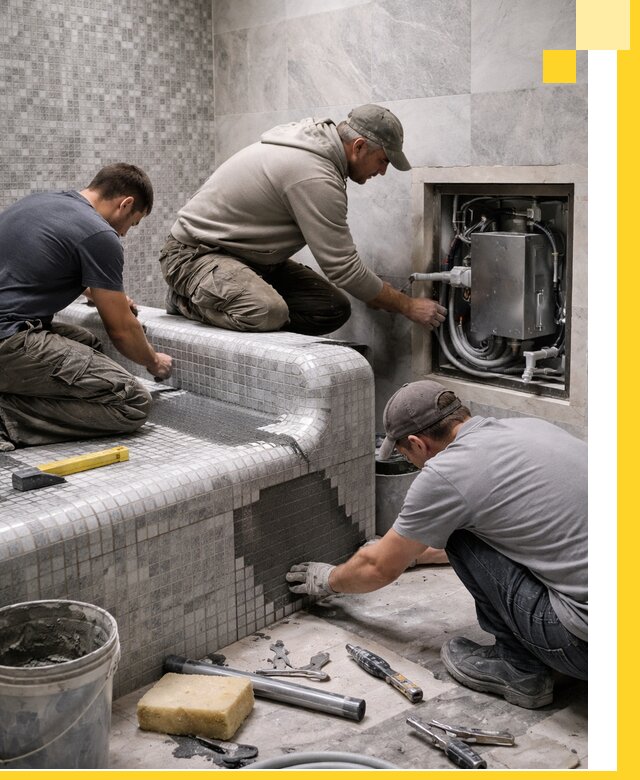 Проекты хамамов под ключ в Чайковском и дизайн и строительство