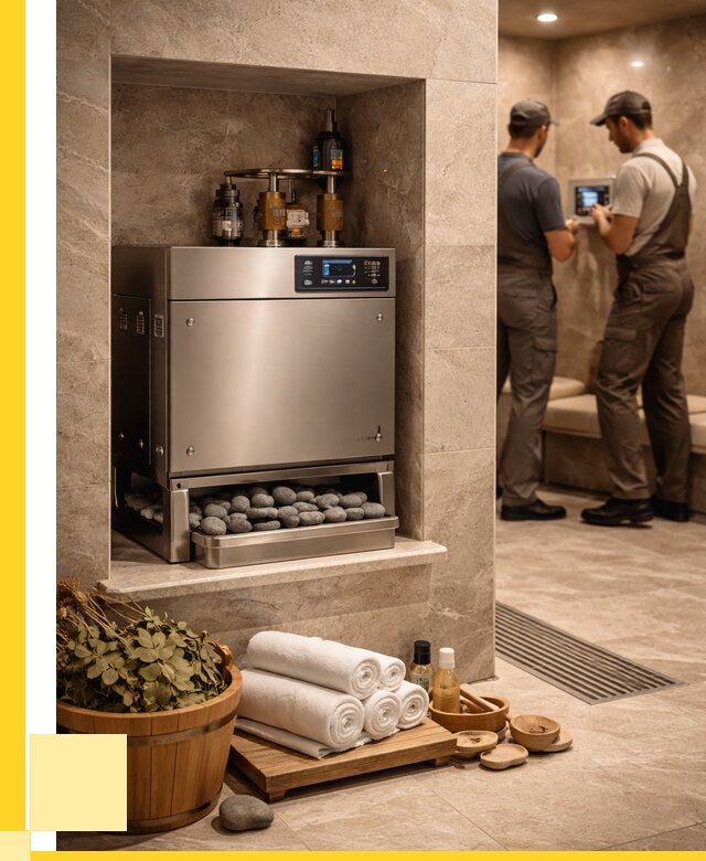 Парогенераторы для хамама в Чайковском от 75908 р. | ЭриданЧкв