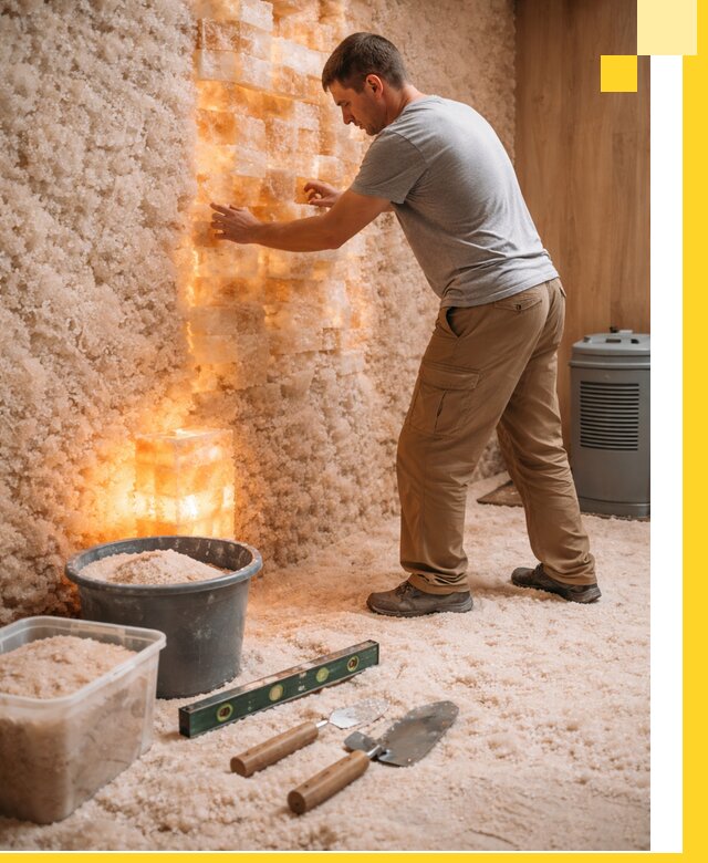 Проектирование и монтаж соляных комнат в Чайковском под ключ